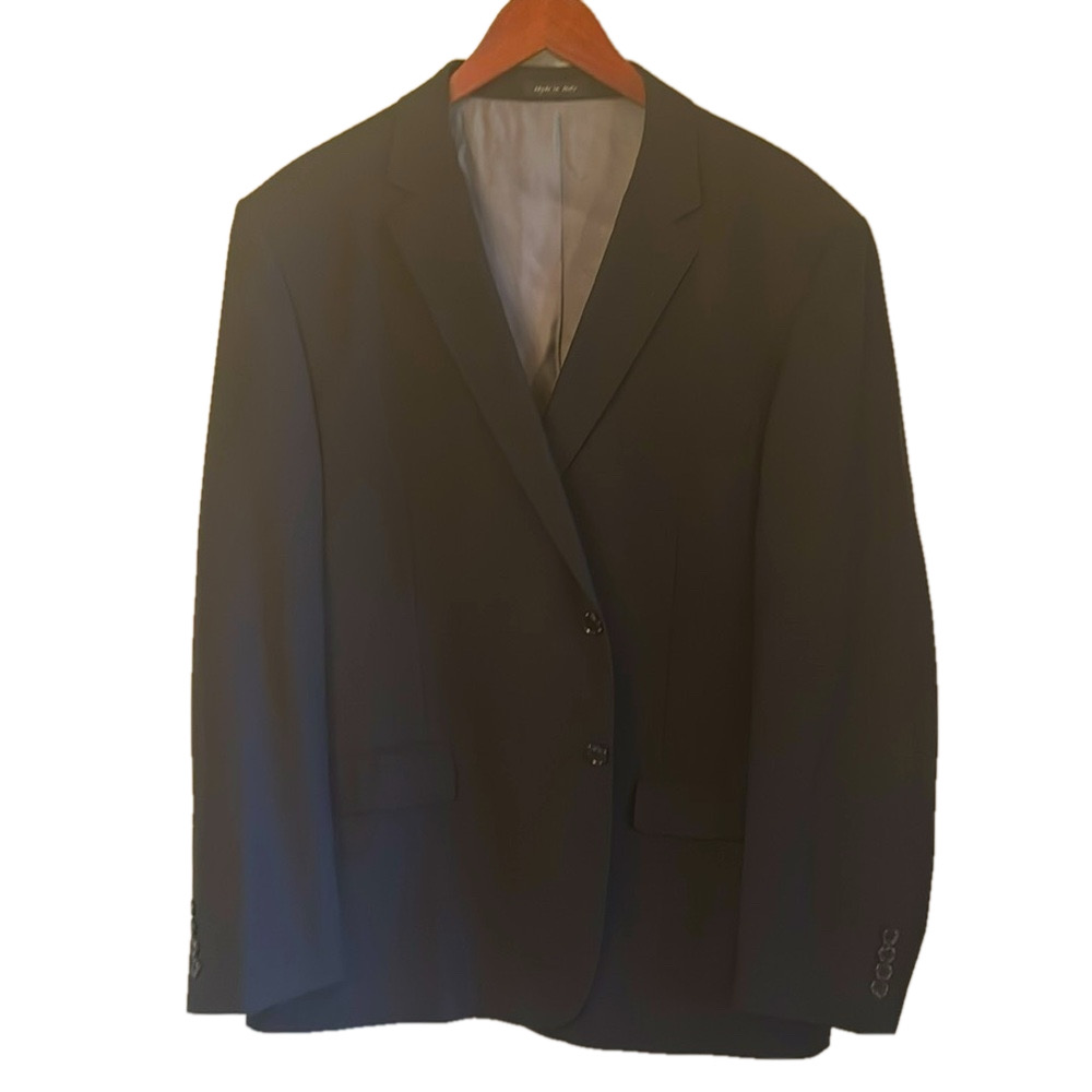 Black Quality Tiglio Luxe Blazer 150‎ Super Fine Wool